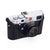 ARTE DI MANO AVENTINO HALF CASE FOR LEICA M/M-P (TYP 240) - MINERVA BLACK WITH BLACK STITCHING